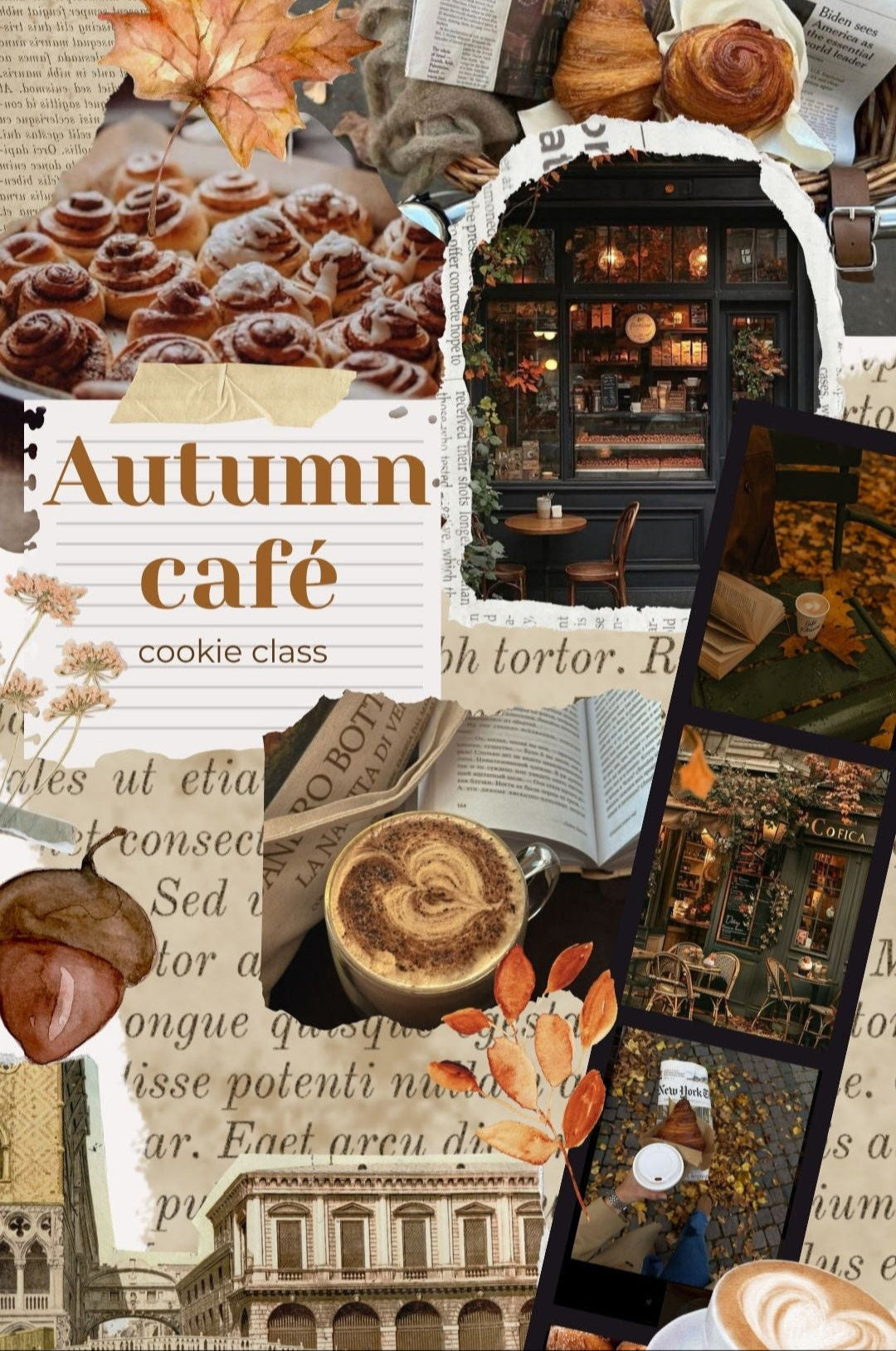 Autumn Café Cookie Class // September 12, 2025